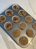 healthy banana muffins
